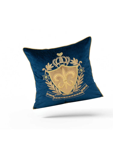 Luxury Velvet Cushion Covers | CoverMyCushion 45x45cm / Navy blue / No thanks - cover only